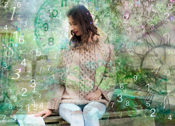 istock Magic world of numerology 1061241724