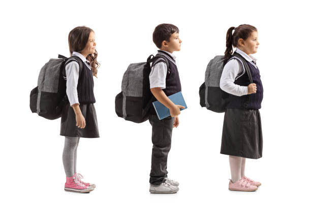 istock Schoolchildren waiting in line 1061242904
