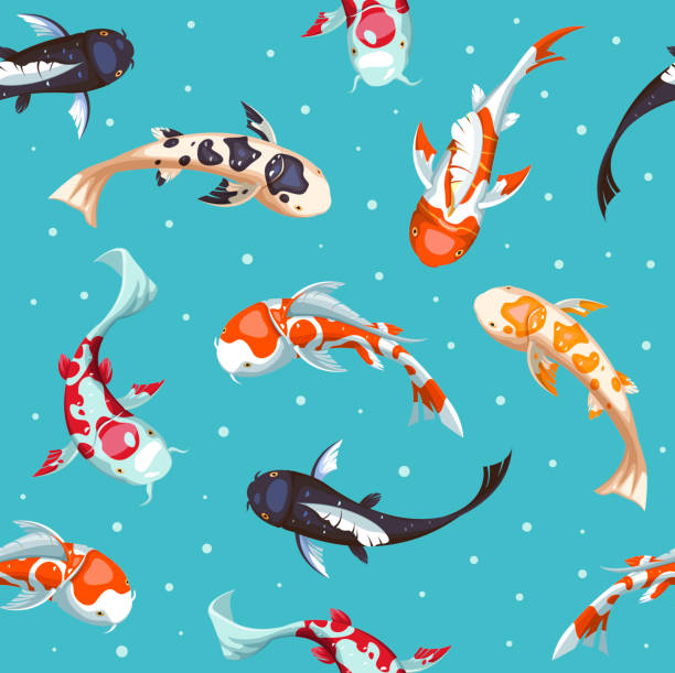 910 Koi Fish Cartoon Stock Photos, Pictures & Royalty-Free Images - iStock