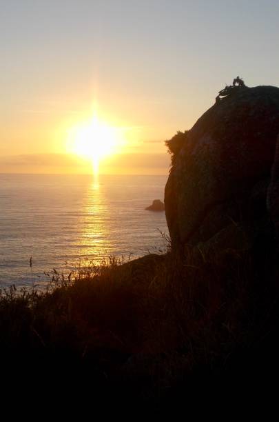 istock Sunset at the cabo de Finisterre 1061255422