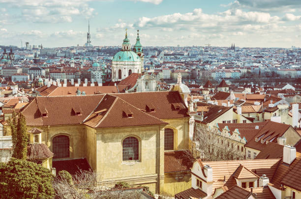 bela praga cidade, checo, beleza filtro - 11917 - fotografias e filmes do acervo