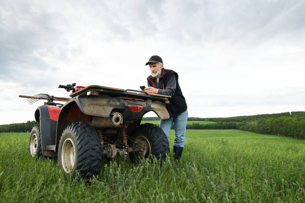 istock Farming in the modern age requires one to be connected 1061277488