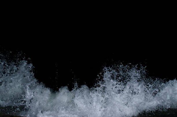 istock Splashing wave on the Black sea. 1061284500