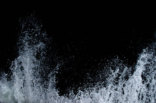 istock Splashing wave on the Black sea. 1061284502