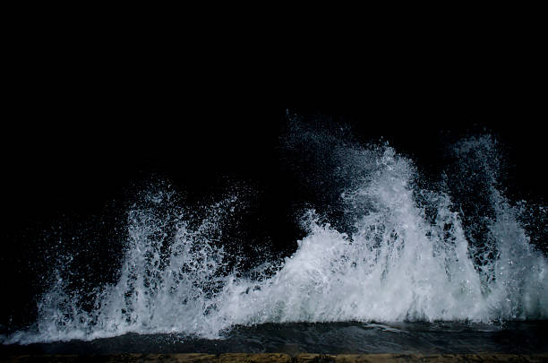 istock Splashing wave on the Black sea. 1061284524