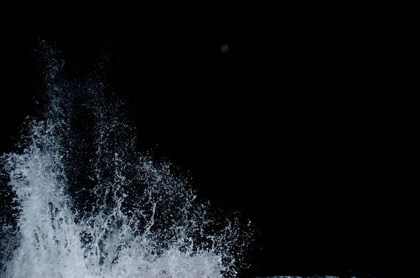 istock Splashing wave on the Black sea. 1061284558