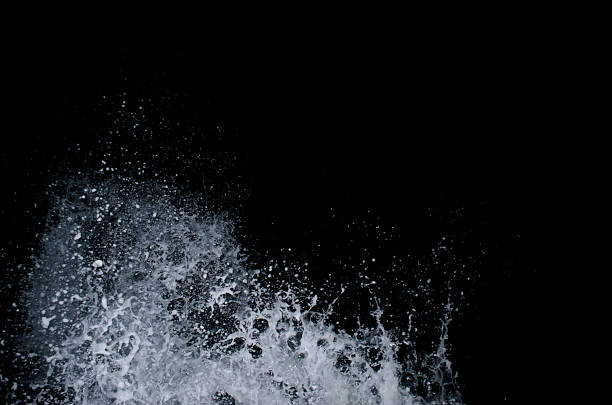 istock Splashing wave on the Black sea. 1061284564