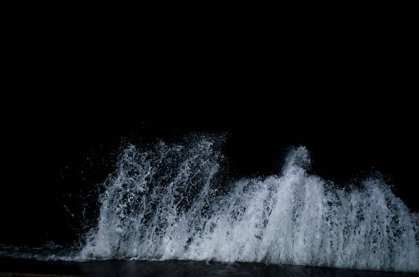 istock Splashing wave on the Black sea. 1061284580