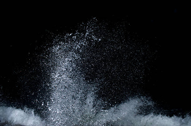 istock Splashing wave on the Black sea. 1061284594