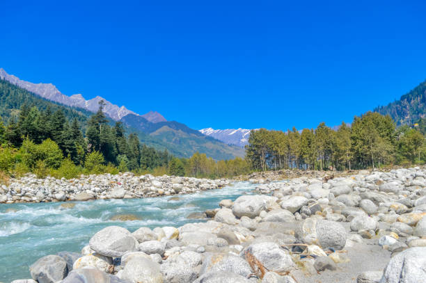 istock Beautiful landscape panorama view Himalayan valley 1061288610