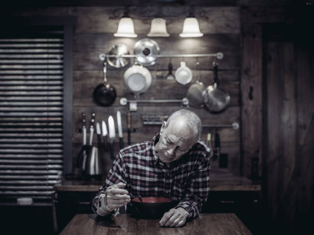 istock Mature man with pain in the wrist 1061288882