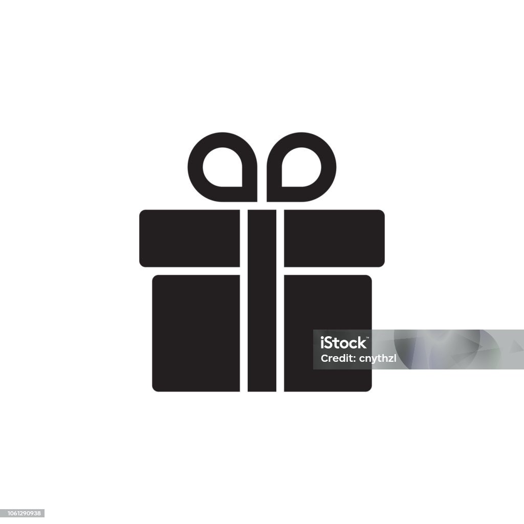 GIFT ICON Gift stock vector