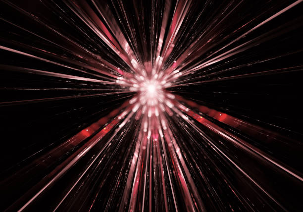 istock Abstract color dynamic background with lighting effect, design. Pattern, flyer, banner. Fractal art 1061296622