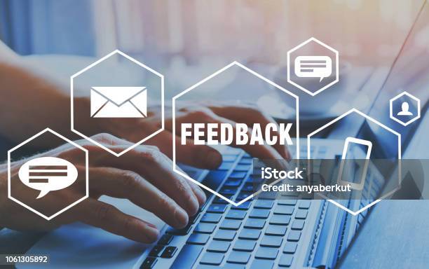 Feedback Concept Reputation Management Stock Photo - Download Image Now - Questionnaire, Surveyor, Internet