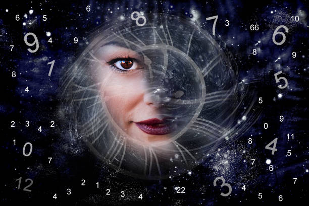 istock Time, woman and numerology 1061316102