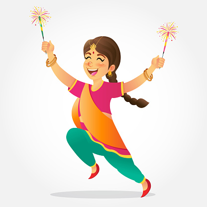 Free download of diwali cartoon vector graphics and illustrations, page 26