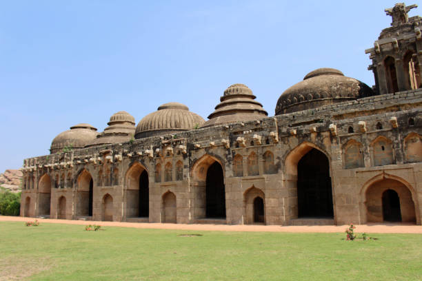 istock The ruins around Elephant Stable in Hampi 1061322320