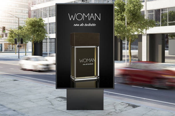 istock fragance poster billboard on city street 1061328764