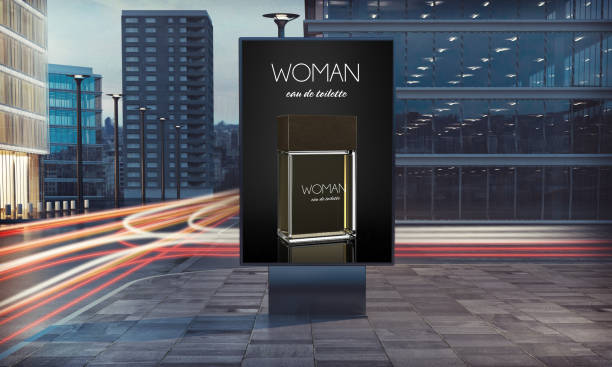 istock fragance advertising billboard on the street 1061328782