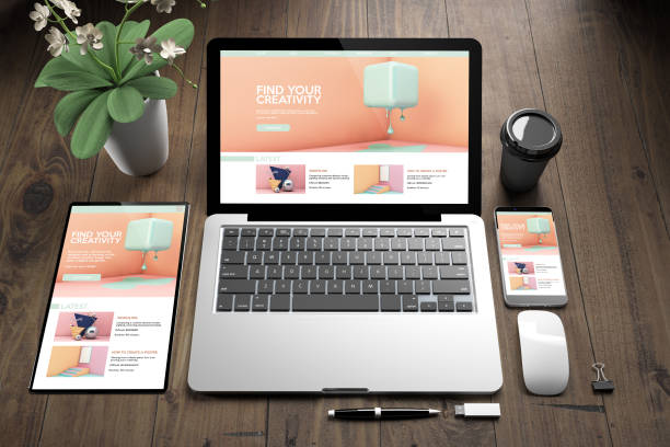 istock devices on wooden fllor creativity website 1061329140