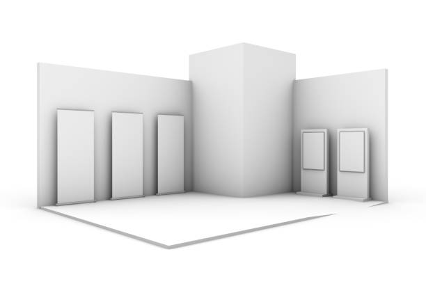 istock white exhibition stand exhibition isolated 1061329200