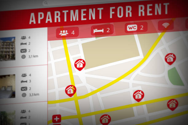 For Rent Map 80+ Directory Map Photos Stock Photos, Pictures & Royalty-Free Images ...