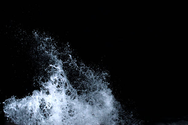 istock Splashing wave on the Black sea. 1061337278