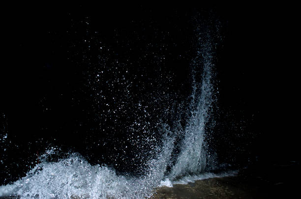 istock Splashing wave on the Black sea. 1061337286