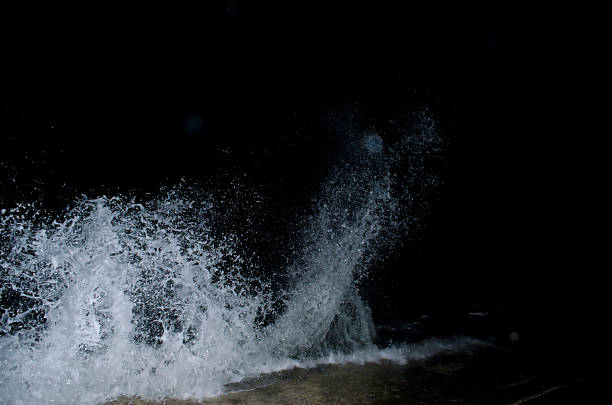 istock Splashing wave on the Black sea. 1061337378