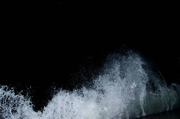 istock Splashing wave on the Black sea. 1061337416