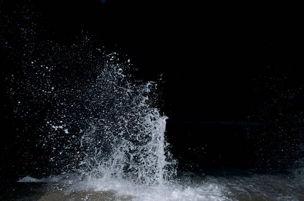 istock Splashing wave on the Black sea. 1061337442