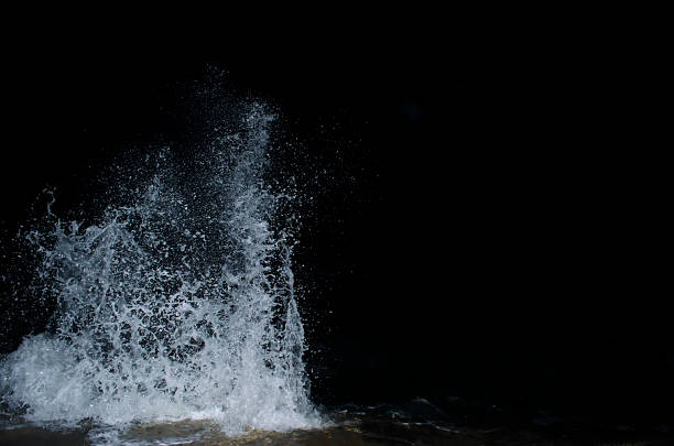 istock Splashing wave on the Black sea. 1061337486
