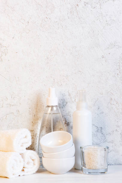 istock White sunny composition with body care products 1061338474