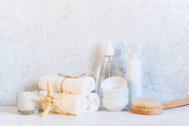 istock White sunny composition with body care products 1061338558