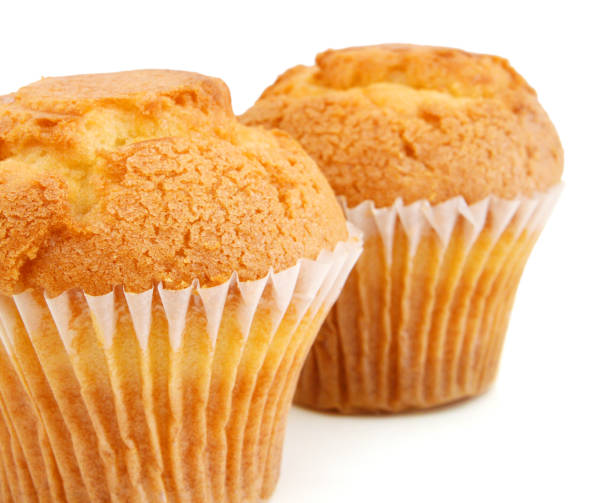 istock tasty muffin cake, isolated on white 1061340442