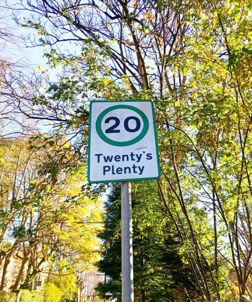 istock twenty is plenty traffic sign at glasgow england 1061351144