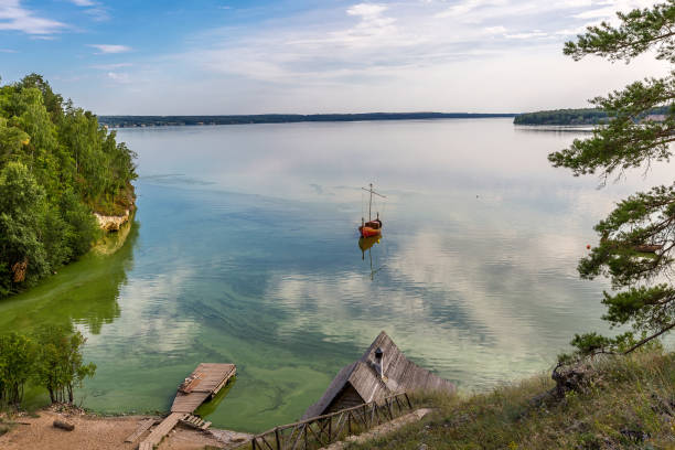 istock tributary of the Volga 1061354202
