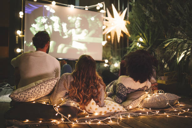 istock Movie night with friends 1061357002