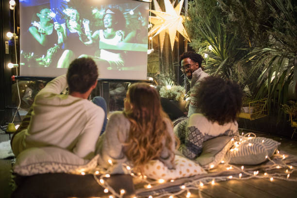 istock Movie night with friends 1061357318