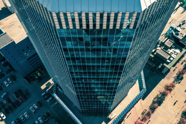 istock High-rise office building with glass facade 1061363392