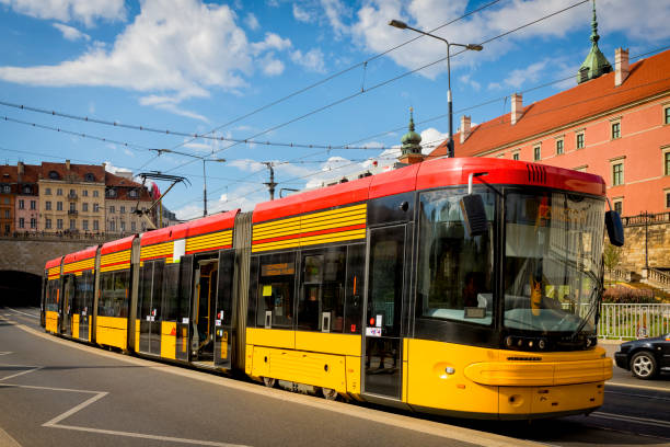 istock Public transportation in Warsaw, Poland 1061366182