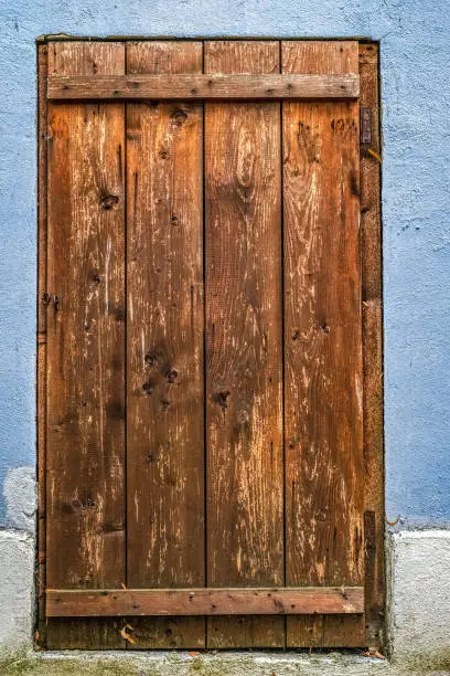Photo of Old entrance wooden door-2