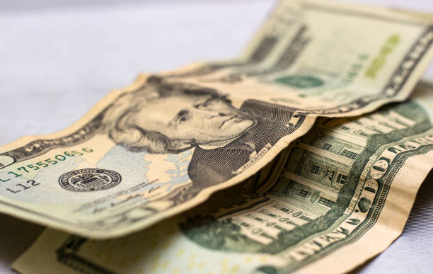 istock President Jackson, twenty dollars bill. twenty paper dollars bill macro. 1061387068