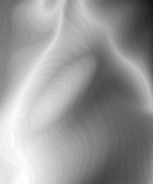 istock Monochrome abstract texture background, black, gray, white gradients. Metallic, fantastic image for modern creative design of wallpapers, banners, covers, posters 1061393346