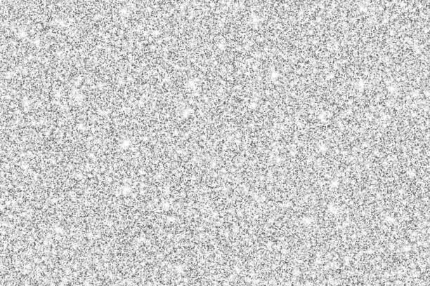 silber glitter glänzend vektor hintergrund - glitzernd stock-grafiken, -clipart, -cartoons und -symbole