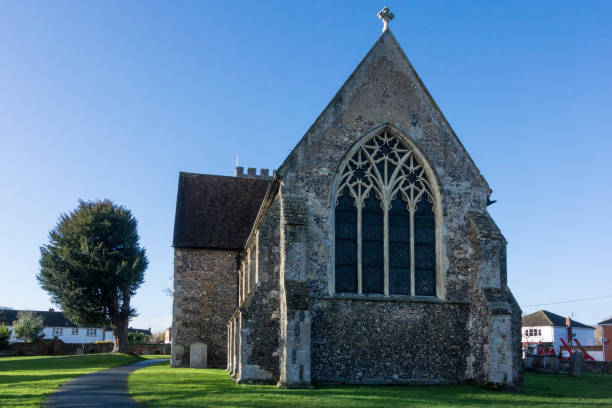 istock St Marys Church, Chartham, Kent 1061400602