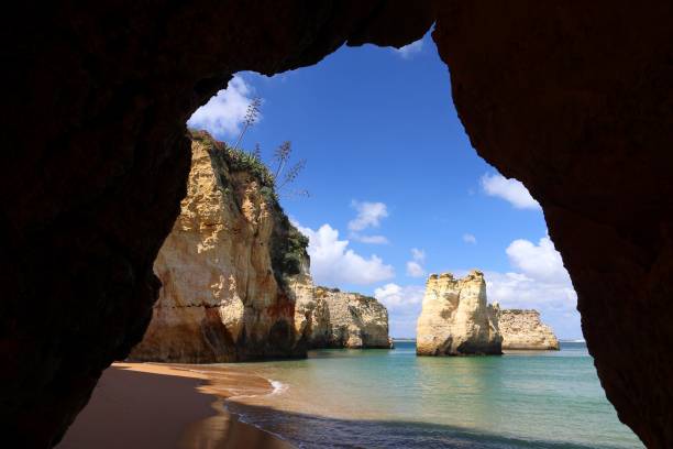 istock Portugal hidden cove 1061406308
