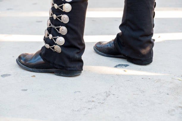 close-up of a typical bavarian \