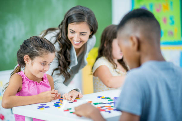 istock Teaching a little girl 1061409836