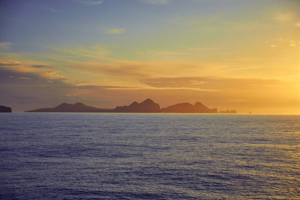 Beautiful view of the islands in Iceland